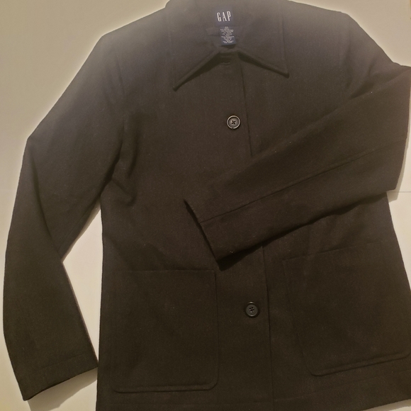 GAP Gray Wool Two Piece Suit Size XS/4 - Picture 3 of 7